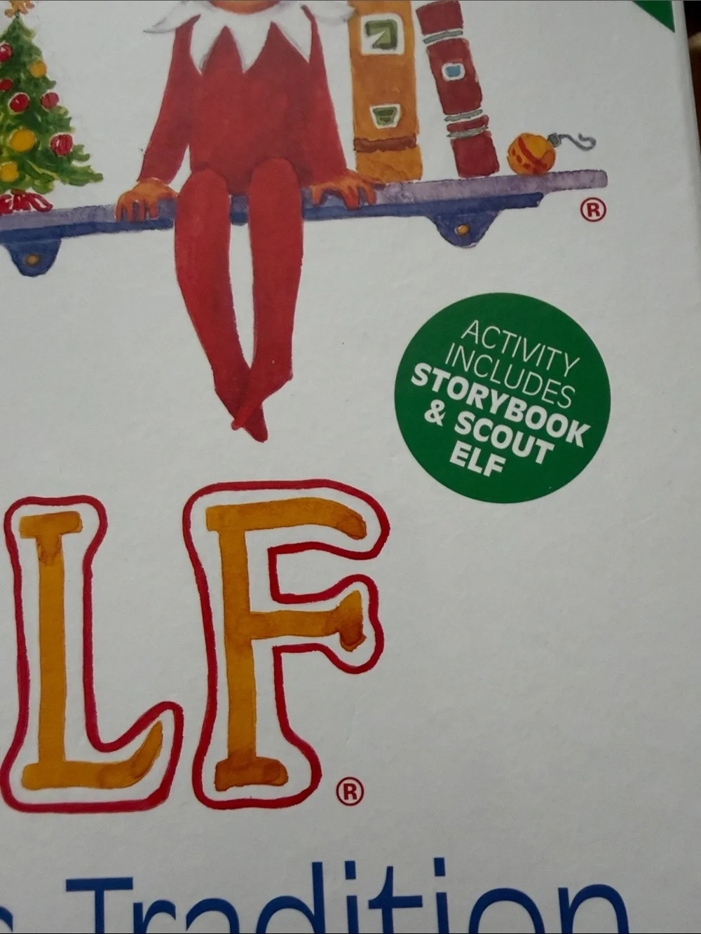 Holiday Storybook - Red & White
